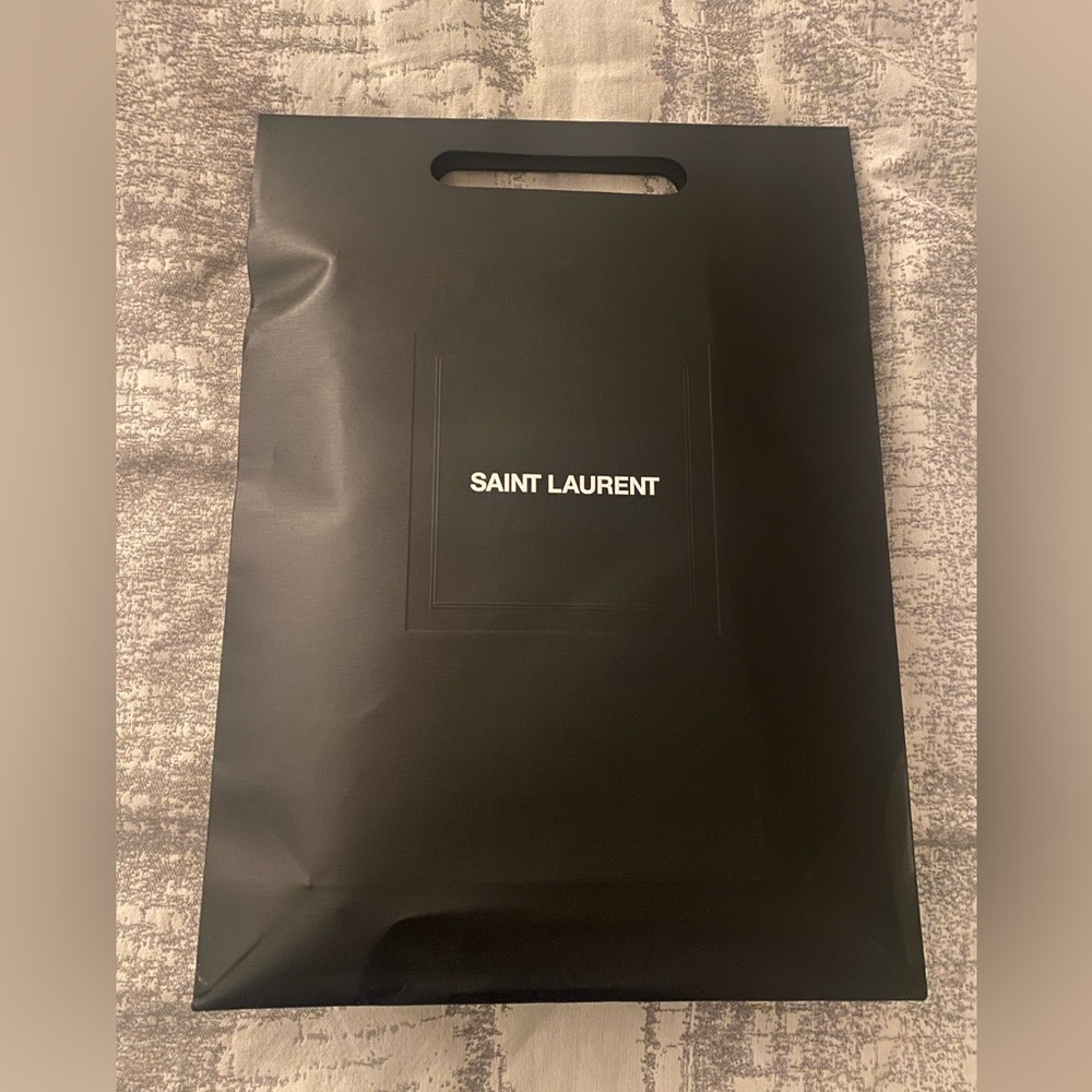 Selling YSL empty box with plastic bag